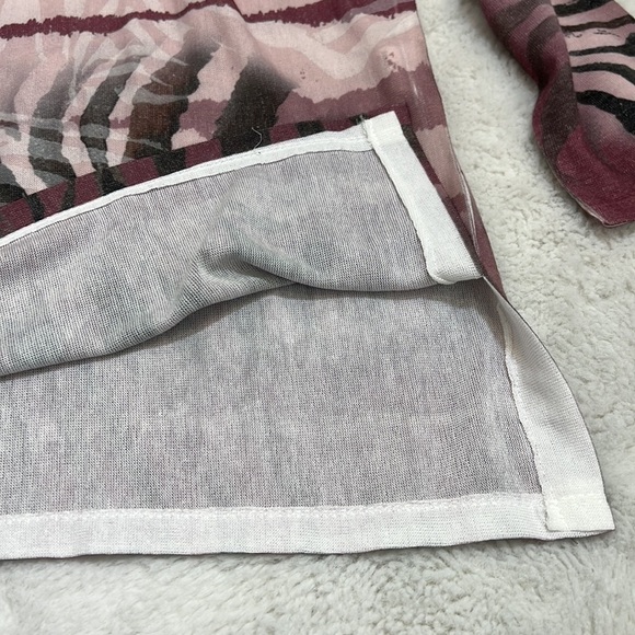 Via Vitale oversized knit top crew neck with drop shoulder rhinestone detail - Picture 13 of 15